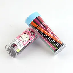 Tubular Felt-Tip Pens (12-Colour) - Master