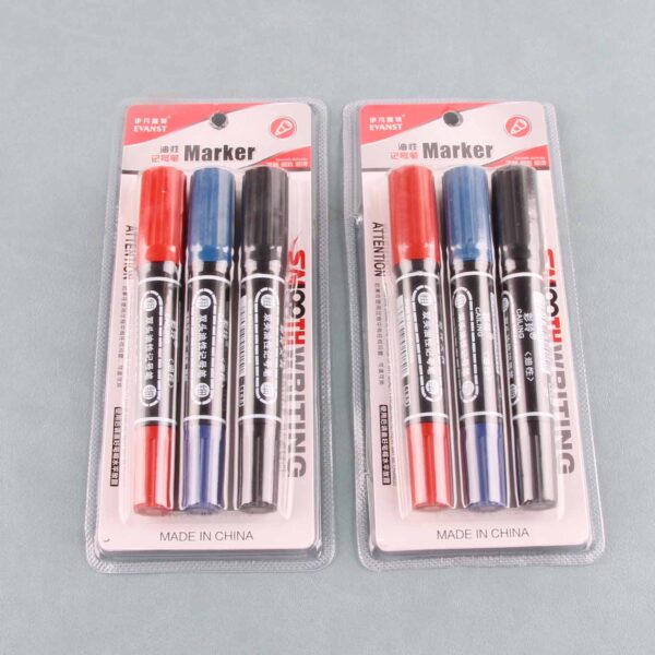 25_74798_伊凡斯特3支双头记号笔 Dual-tip markers 3-Pack