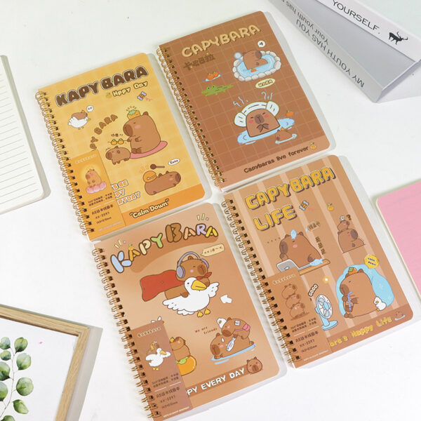Capybara Spiral Notebook