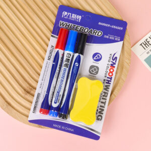 Whiteboard kit (markers & eraser)